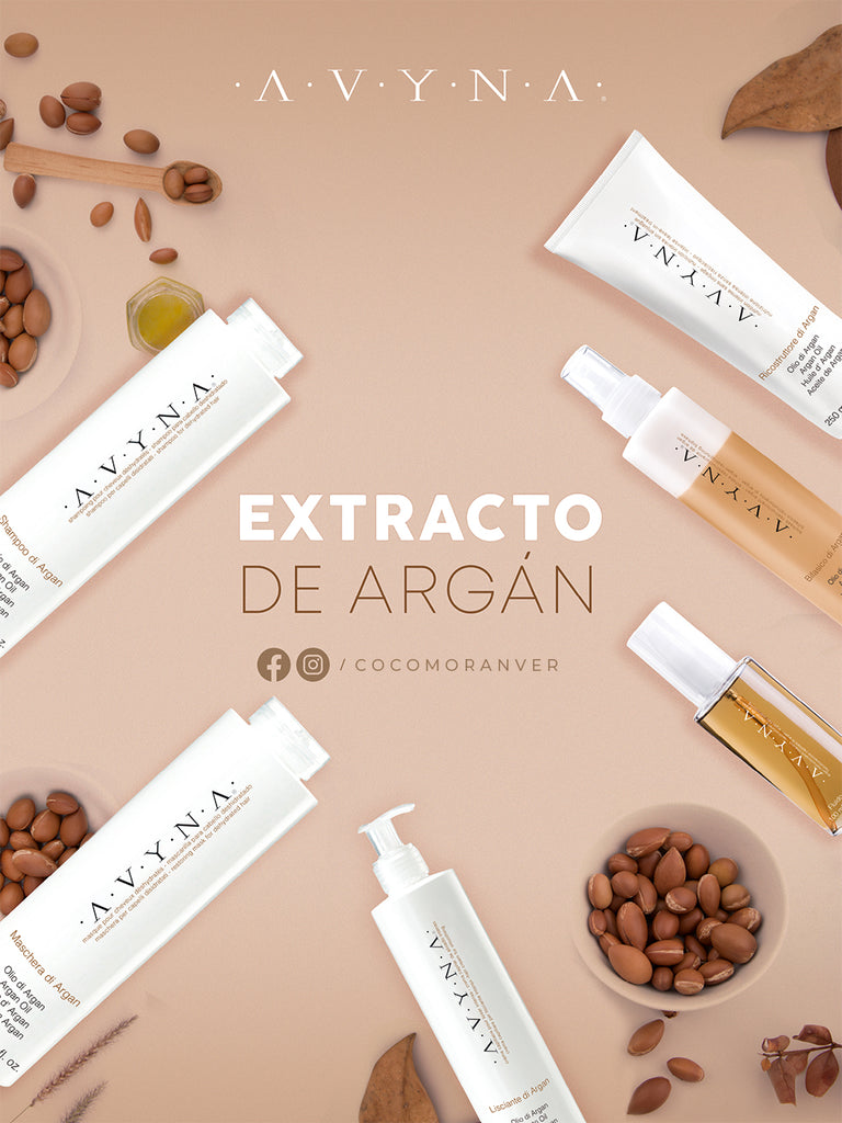 Kit di argan de Avyna: ¡La solución para un cabello seco y sin peso!